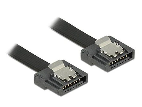 Delock SATA - SATA, 0.1m, Juodas (83838)