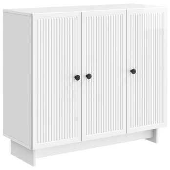 Kabalas Itin blizgi balta 89 x 34,5 x 80 cm Apdirbta mediena