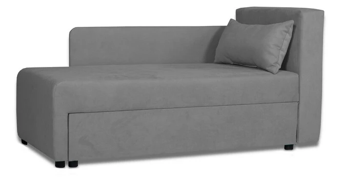 Vaikų sofa Villy (dešinė) Šviesiai pilka