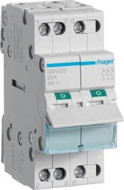 Hager 25A 3P modulinis jungiklis - SBN325
