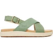 Basutės Keen Elle Luxe Cross Strap 1030525 Žalia