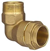 Vinkel 90° 32mm x 11/4 nippel - Isiflo