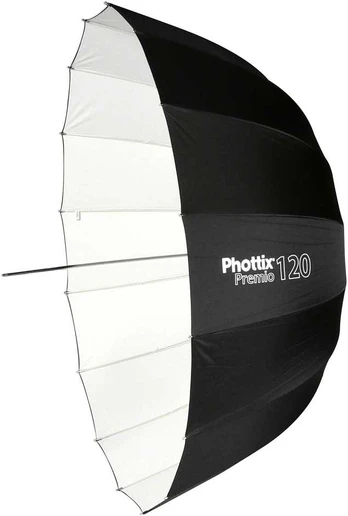 Phottix Premio parasol 120cm balta
