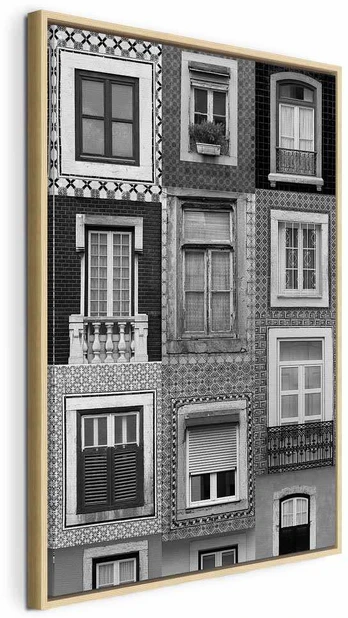 Artgeist Paveikslas - Patterned Windows (1 Part) Vertical