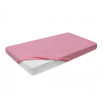 Paklodė Jersey neperšlampama su guma, 70 Pink