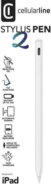 Cellular Line Cellularline Stylus Pen iPad Baltas