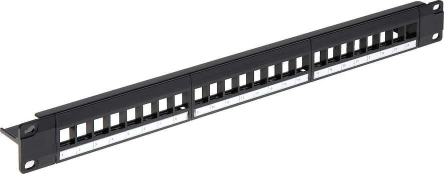 TST Delta Patch panel 24x Keystone lizdas (PP-24/FX/C1)
