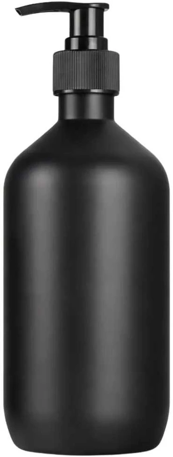 Skysto muilo dozatorius juodas matinis 300 ml