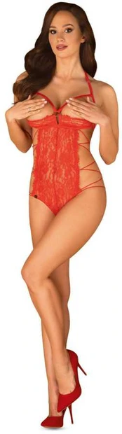 Obsessive Glaustinukė (bodis) Rediosa Raudona - open - raudona