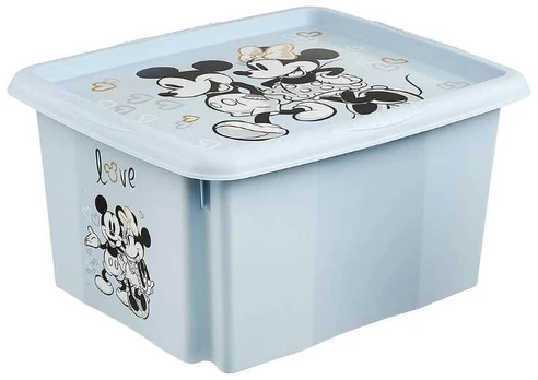 *****KEEEPER skrzyn.obr.pok.24L Mickey mėlynas 81527