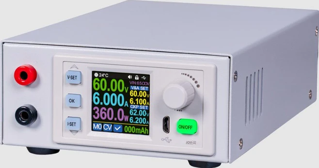 Laboratorinis maitinimo šaltinis, 360W, 0-60V, 0-6A, 10mV,1mA, JOY-IT
