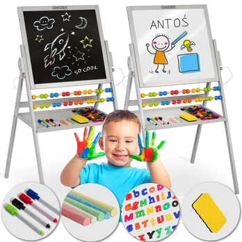 Ricokids magnetinė lenta Rotary – pilka