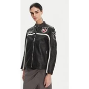 PINKO Odinė striukė 105296 A2N5 Juoda Regular Fit