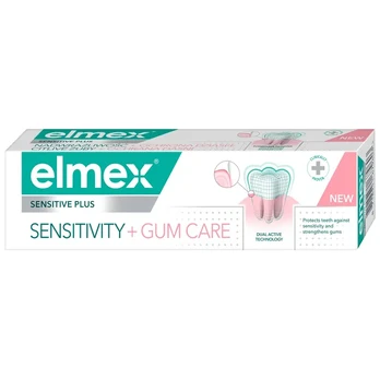 Dantų pasta ELMEX SENSITIVE PLUS SESITIVITY, 75 ml