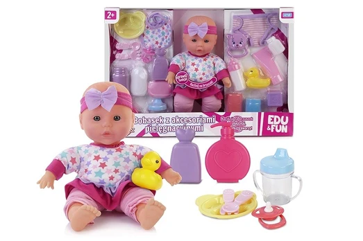 Baby doll with accessories 32 cm