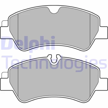 DELPHI LP2662 Brake pad set