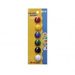 Magnetai lentai 20mm 6vnt.