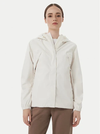 The North Face Neperšlampanti striukė Antora Rain NF0A8BKD Balta Regular Fit