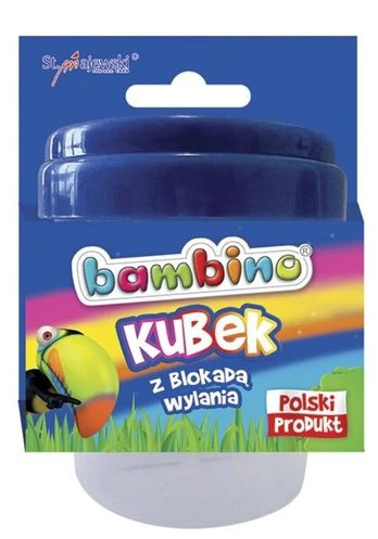 Teptukų puodelis piešimui Bambino