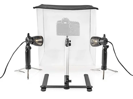 Nedis SKT010WT-LED Photo Studio Set 40 x 40 cm / 6500K