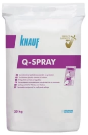 Glaistas Knauf Q-SPRAY, purškimui / volavimui, balta kaina