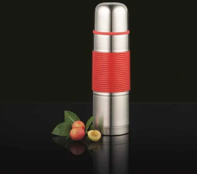 Termos Gummy 350 ml raudonas AMBITION