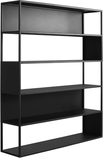 CUSTOMFORM Knygų stovas, HYLLER, 150x110 cm, baltas