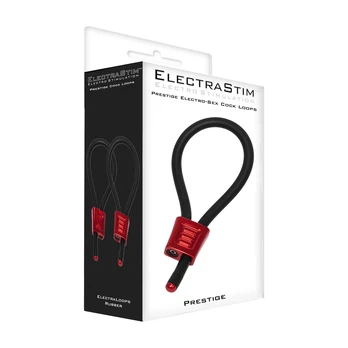 ElectraStim – Prestige Electraloops 2x reguliuojamas gaidžio žiedas (raudonas)