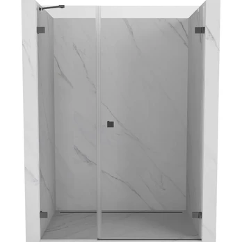 Dušo durys Mexen Lunar-B Right, 145 cm x 200 cm, pilka