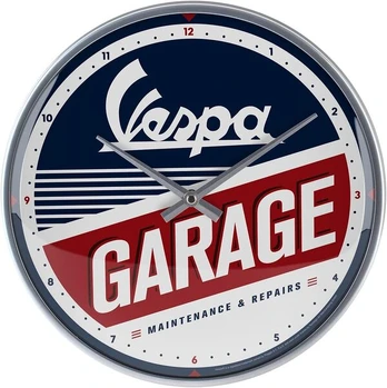 SIENINIS LAIKRODIS »Vespa - Garage«, Nostalgic-Art
