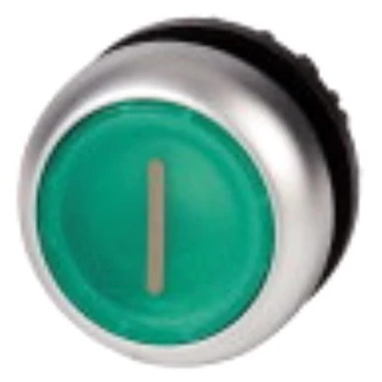 Eaton Flat mygtukas M22-DL-G-X1 žalias - 216938