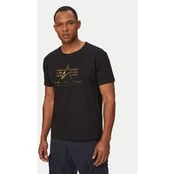 Alpha Industries Marškinėliai Basic Effect 100501EP Juoda Regular Fit