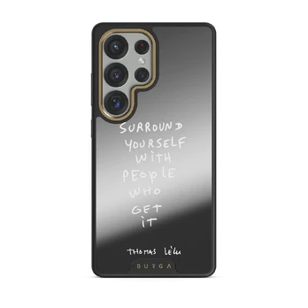 Get It - Samsung Galaxy S25 Ultra Case, Elite Mirror Dark (Magnetic) / Gold