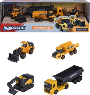 SIMBA Majorette pojazdy Volvo 4pak 310-5000