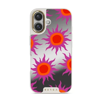 Sunset Glow - iPhone 16 Case, Elite Mirror Light (MagSafe) / Gold