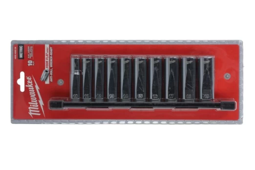 Sockets set, socket / drive: 3/8, wrench / tool type: 6pt socket(s), number of tools: 10 pcs,