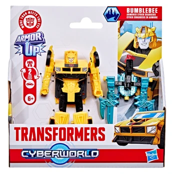TRANSFORMERS Cyberworld Figure Armored Cyber Changers, 10cm