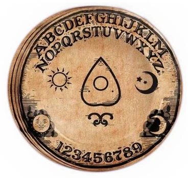 Fiesta Ouija paptallerkner