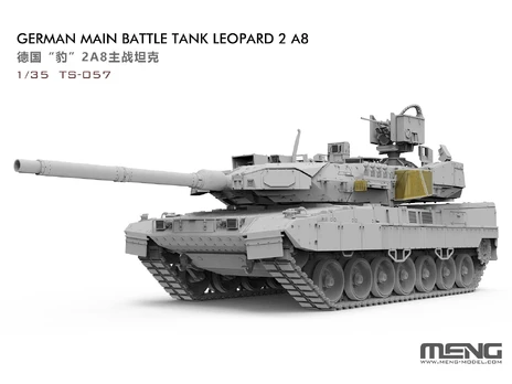 Meng Model - German Main Battle Tank Leopard 2 A8, 1/35, TS-057