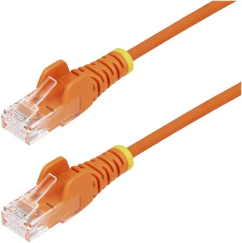 StarTech 3M oranžinis plonas CAT6 kabelis