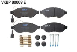 Stabdžių trinkelių rinkinys, diskinis stabdys SKF VKBP 80009 E kaina