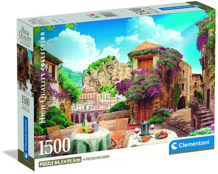 Clementoni CLE puzzle 1500 Compact Italian Sight 31733