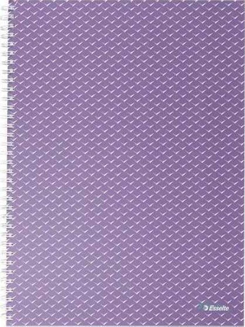 Esselte Zeszyt Colour'Breeze A4 squared lawendow