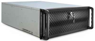 Serverių korpusas Inter-Tech IPC 4U-4129-L, juoda