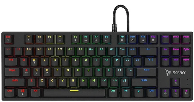 Keyboard Tempest X2 Red SAVIO
