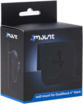 4mount - Wall Mount For Controller DS4 - Juodas - PlayStation 4