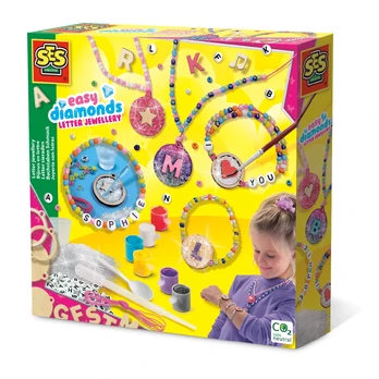 Deimantinė mozaika SES Creative Easy Diamonds Letter 14703S, įvairių spalvų