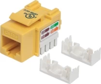 Jungtis Intellinet Cat5e Keystone Jack, balta/geltona kaina