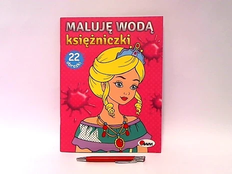 Morex Maluję wodą Princesės 58.11.1 10807