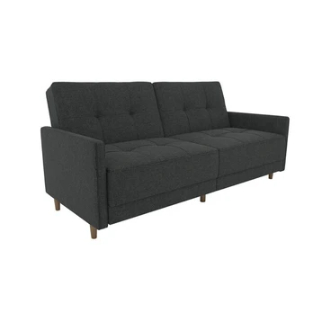 Sofa DHP Andora, pilka, geltonas